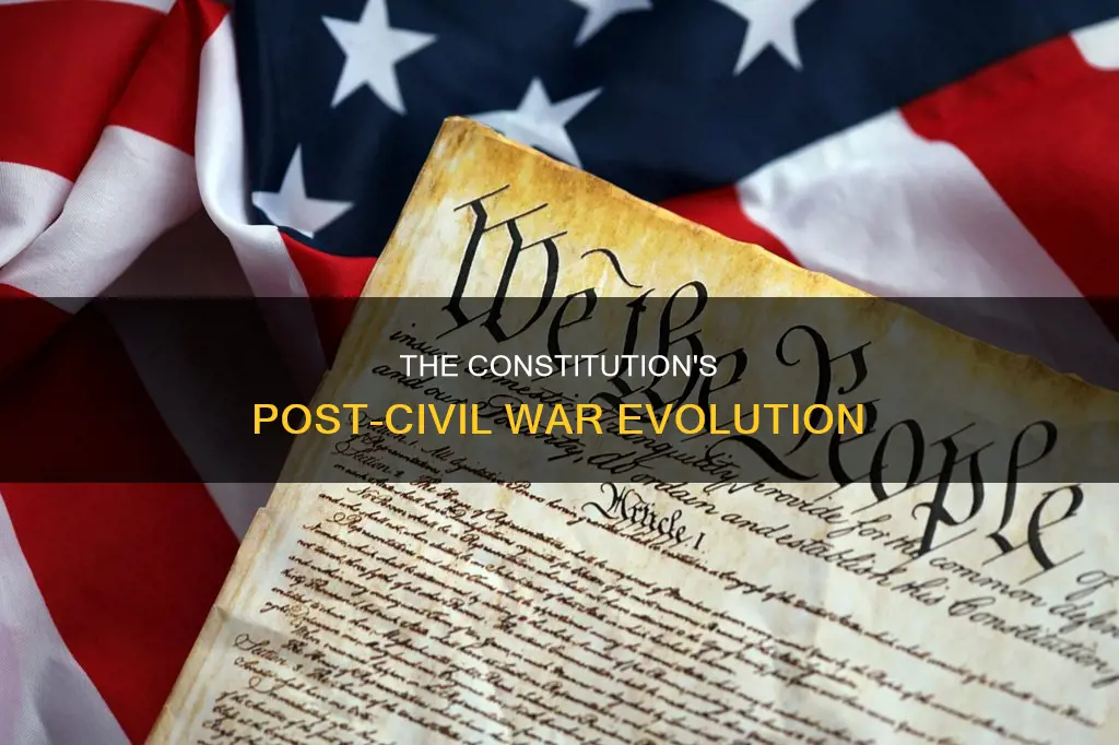 was the constitution written after the civil war