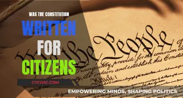 The Constitution: For and By the People