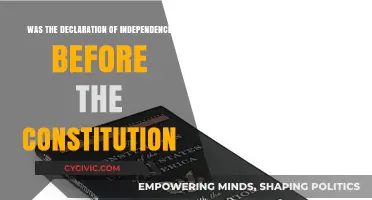Declaration and Constitution: Which Came First?