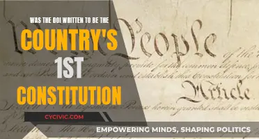 The DOI: America's Founding Constitution?