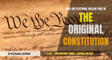 The Electoral College: Original Constitution or Later Addition?