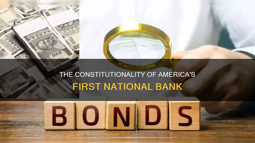 was the first national bank constitutional