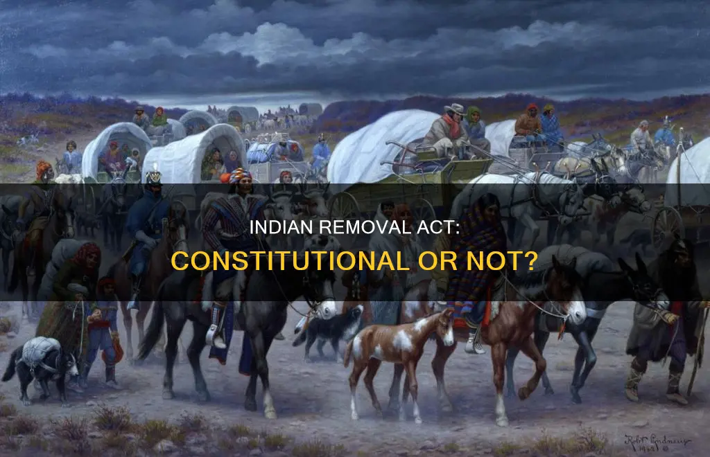 was the indian removal act constitutional