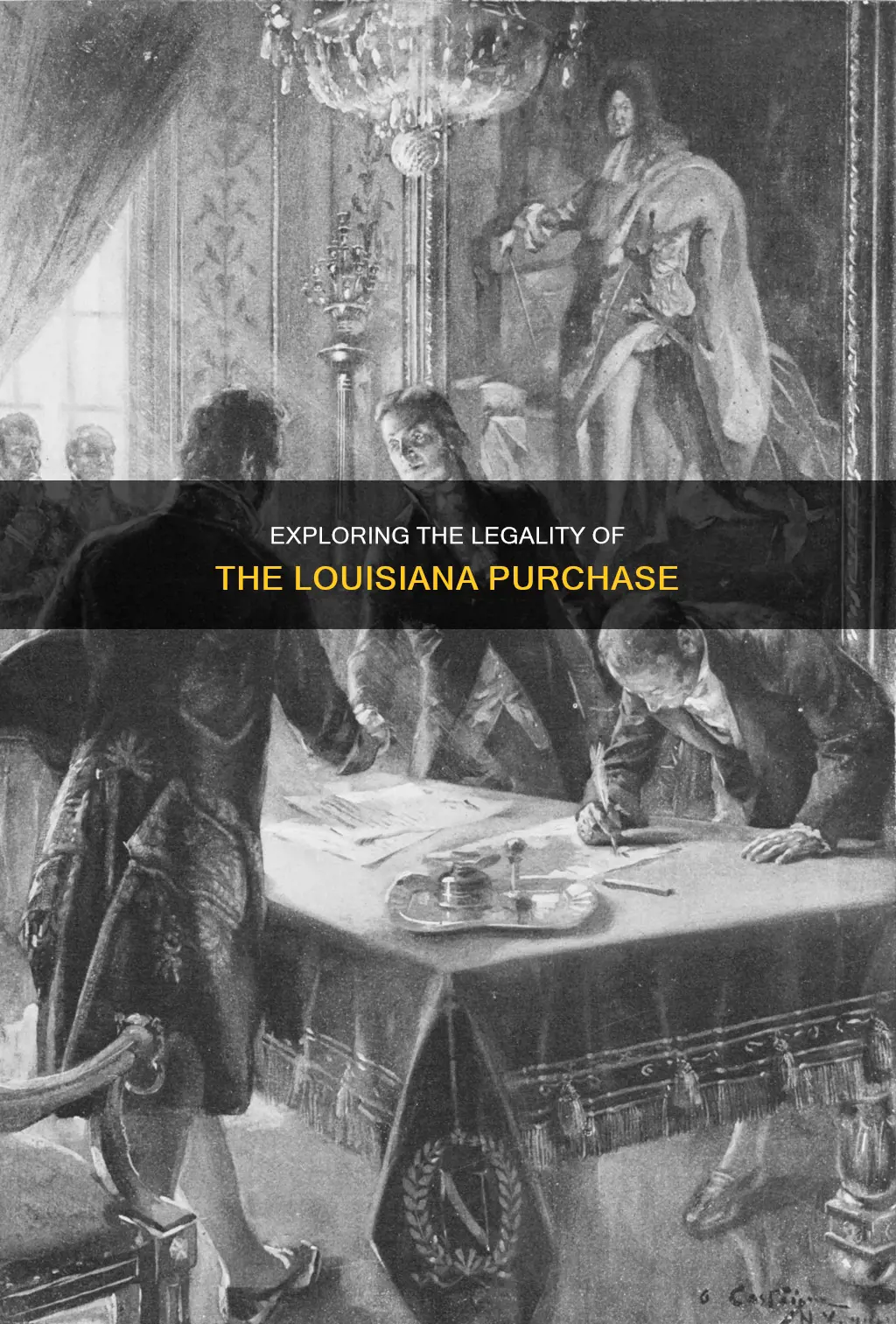 was the louisiana purchase constitutional does it matter