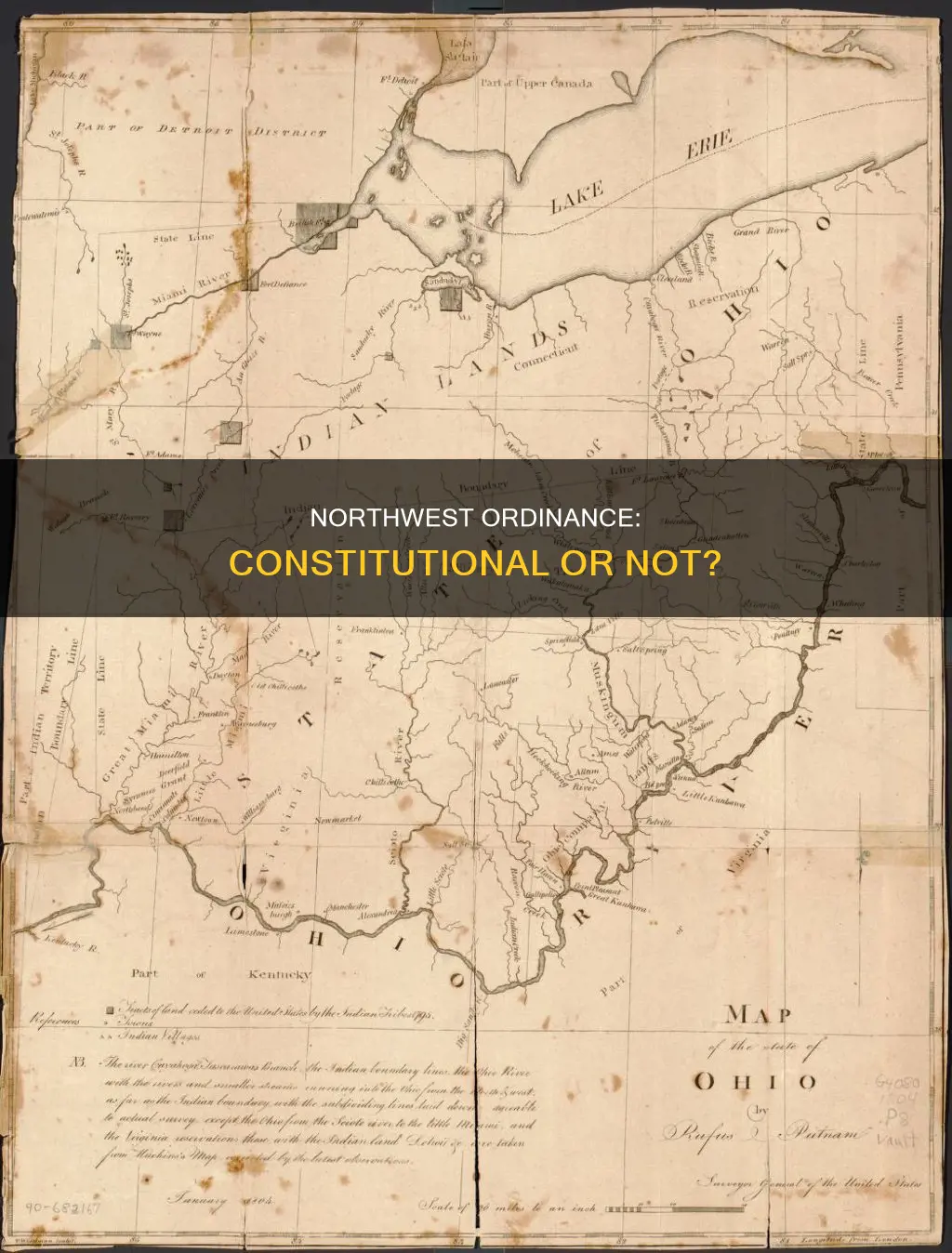 was the northwest ordinance part of the constitution