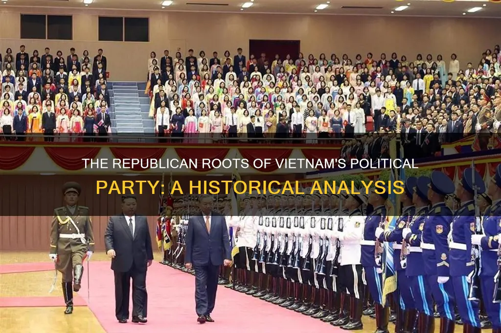 was the political party they created a republican vietnam