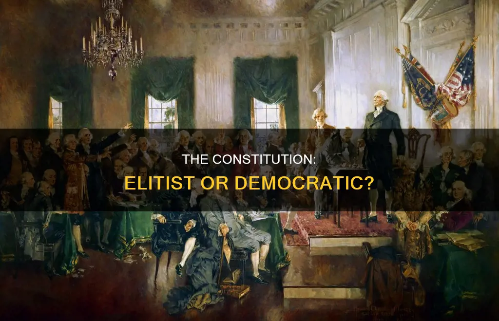 was the process of writing the constitution elitist or democratic