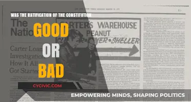 The Constitution's Ratification: A Good or Bad Move?