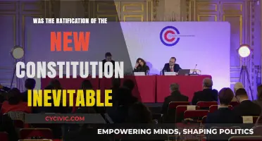 How Inevitable Was the US Constitution's Ratification?