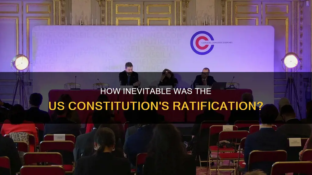 was the ratification of the new constitution inevitable