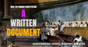 The Roman Constitution: A Written Document?
