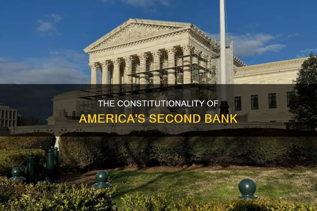 was the second bank of the us constitutional