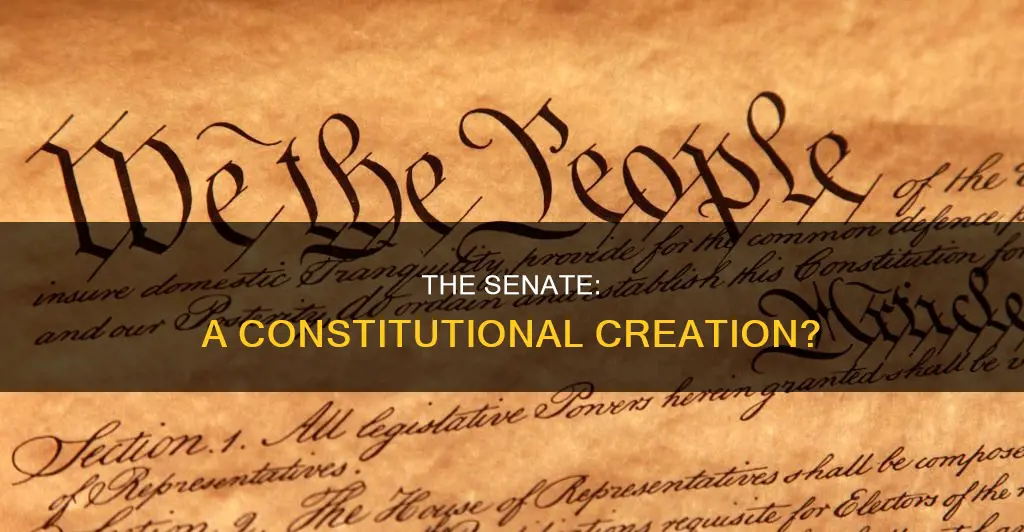 was the senate written into the constitution
