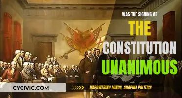 The Constitution's Signing: Unanimous or Not?