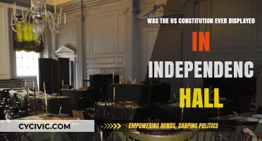 The Constitution: Independence Hall's Display?