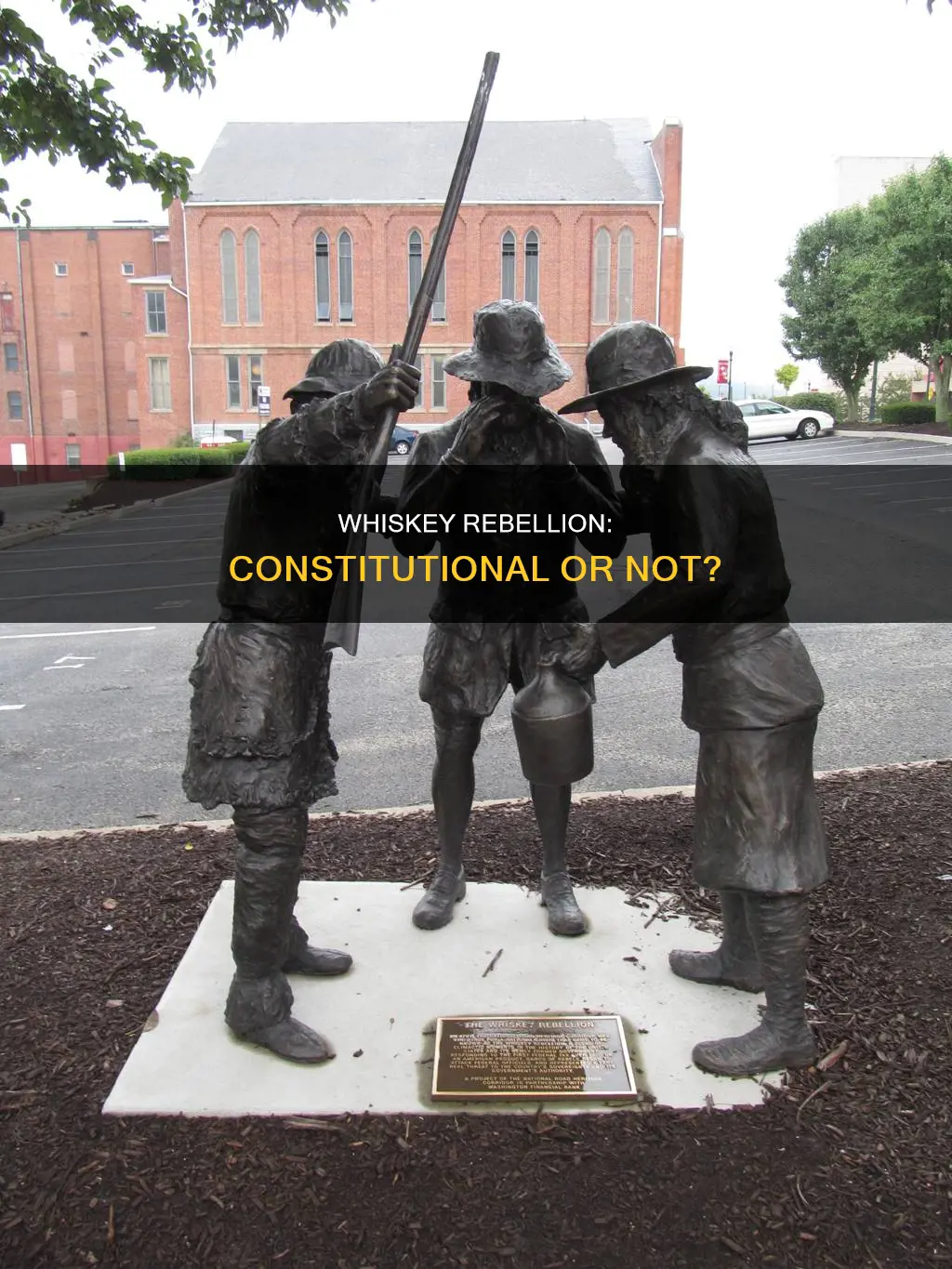 was the whiskey rebellion in support of the constitutional