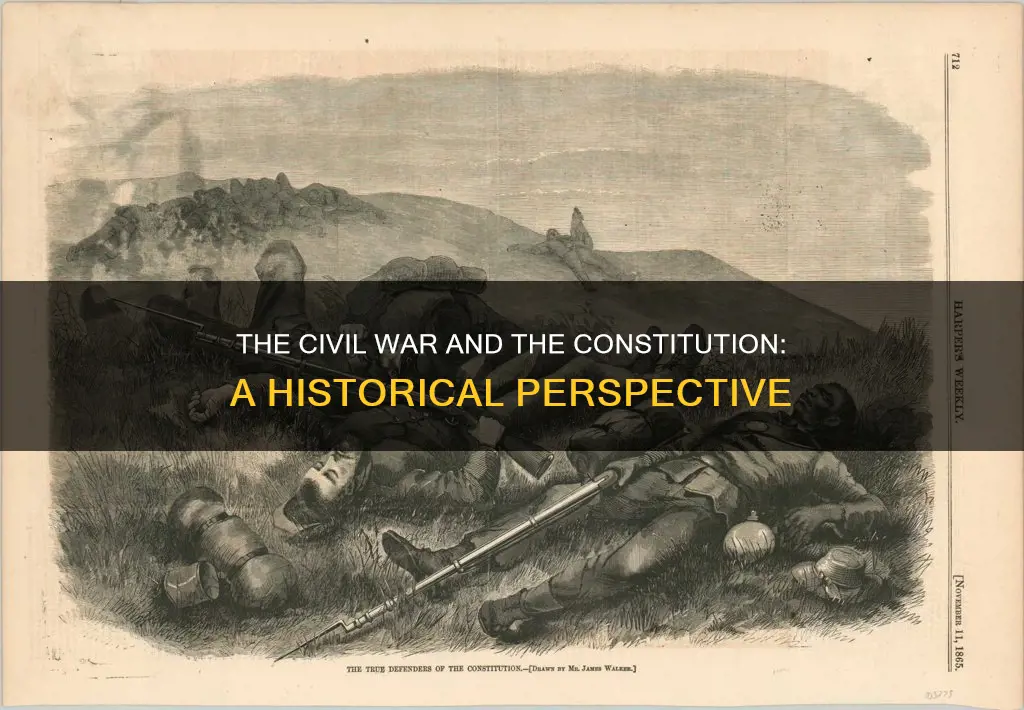 was there a constitution during hte civil war