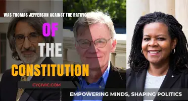 Thomas Jefferson's Opposition to Ratifying the Constitution