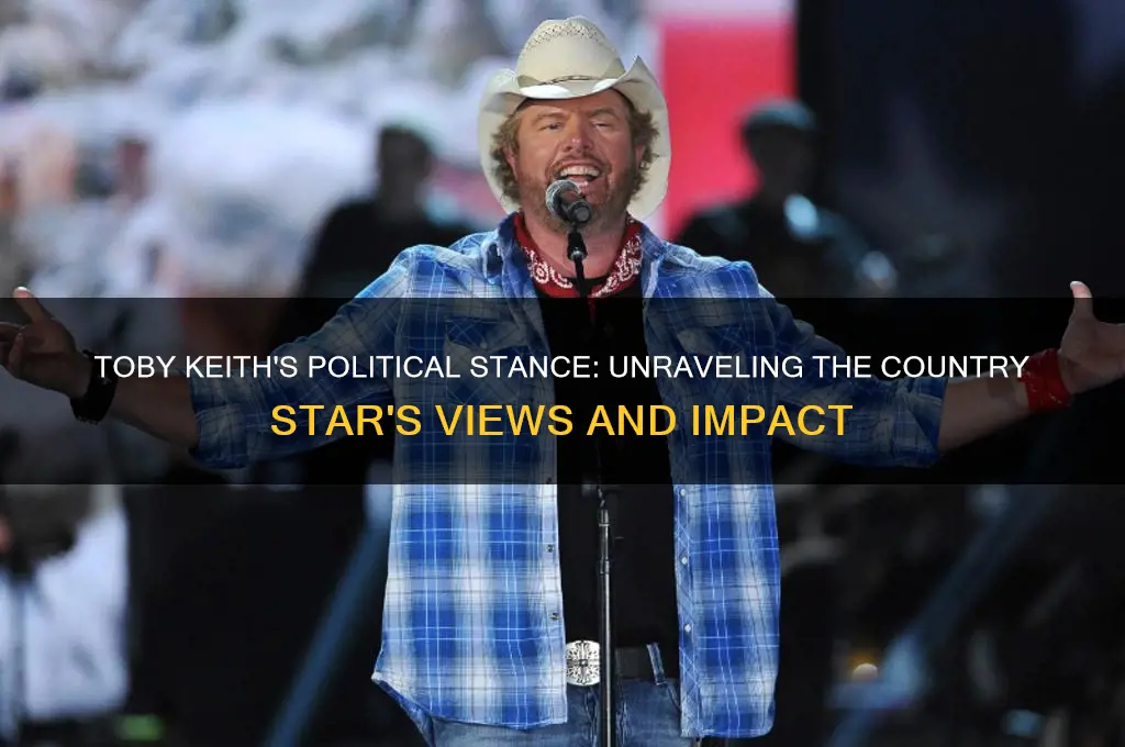was toby keith political
