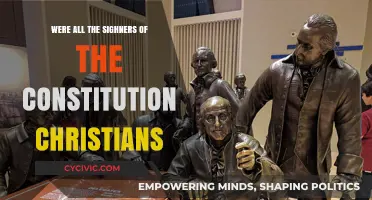 The Constitution Signers: Were They All Christians?