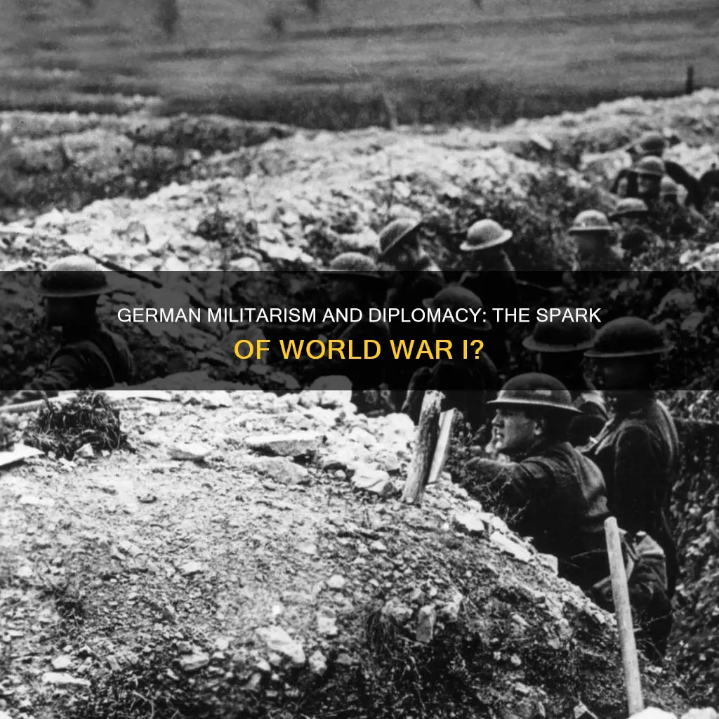 were german militarism and diplomacy responsible for ww1 essay