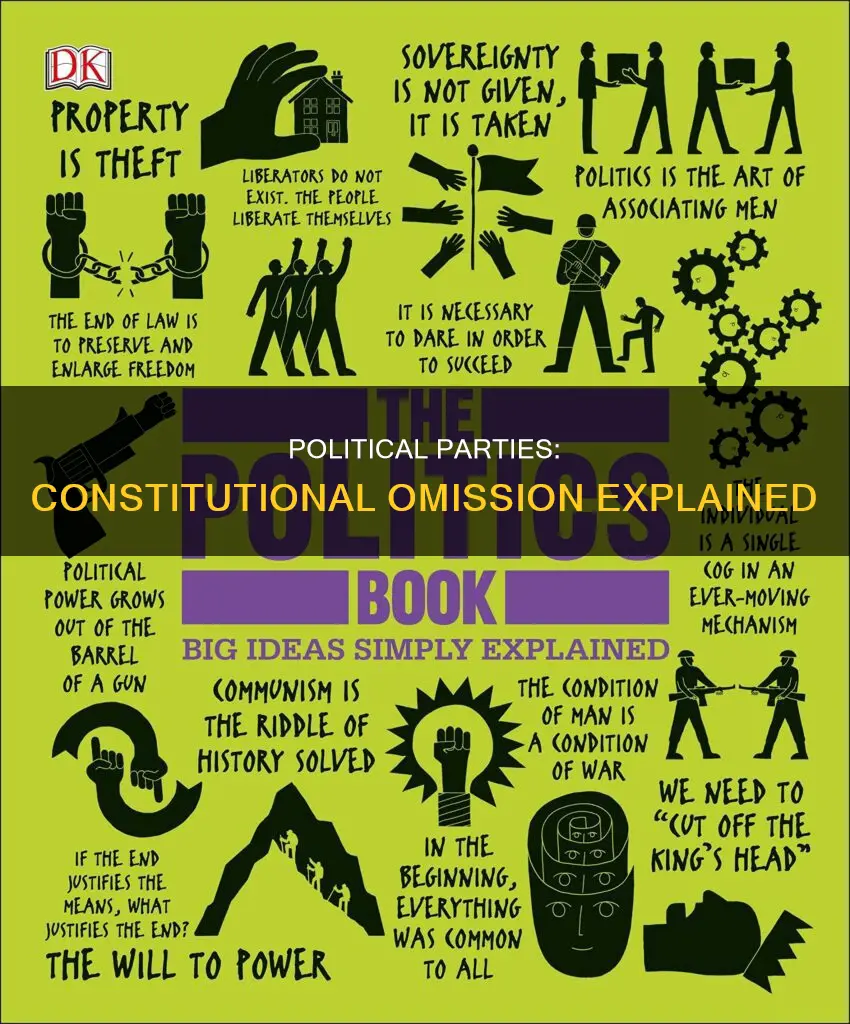 were political parties addressed in the constitution explain your answer