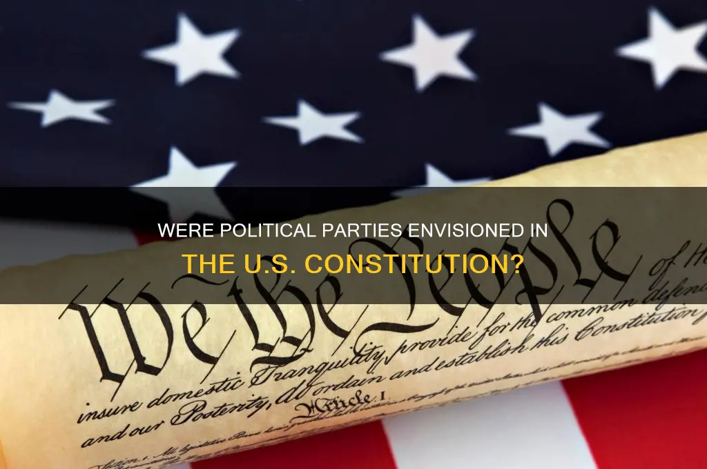 were political parties established by the constitution