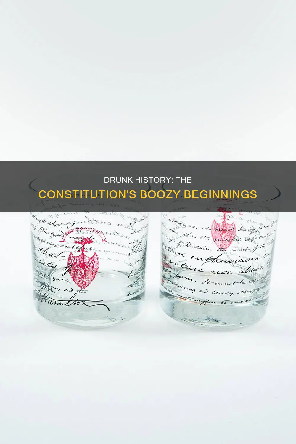 were the founding fathers drunk when they wrote the constitution
