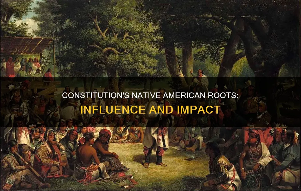 were the ideas for the constitution came from native americans