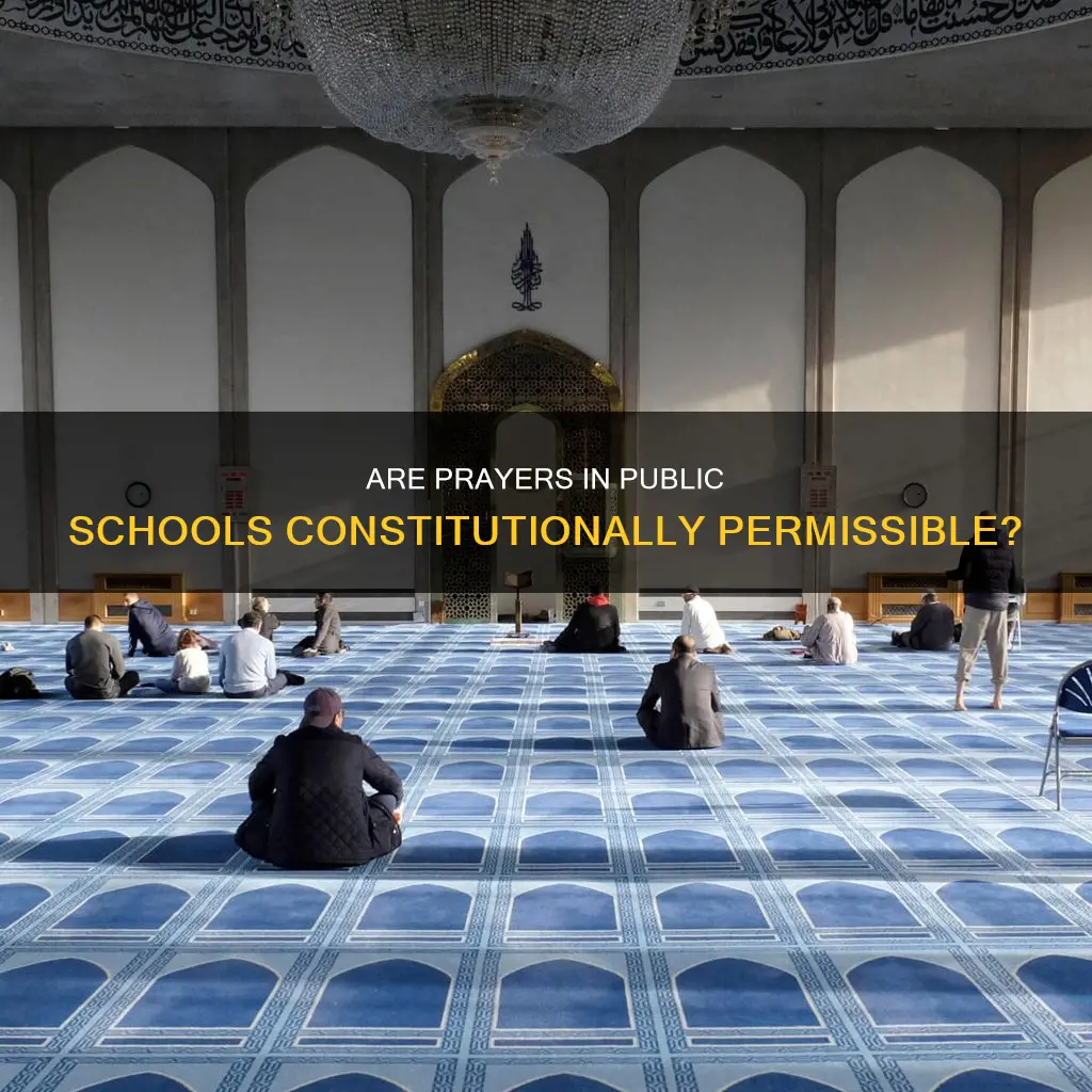 were the prayers offered in lee v weisman constitutionally permissable