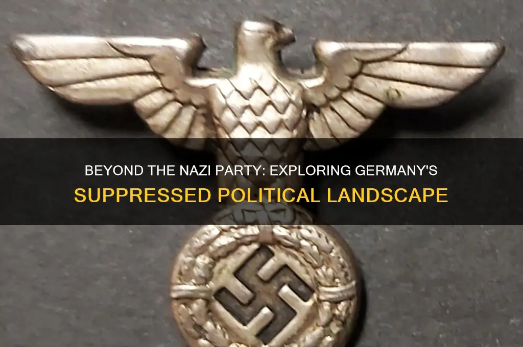 were there other political parties in nazi germany