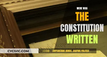 Where the US Constitution Was Written?