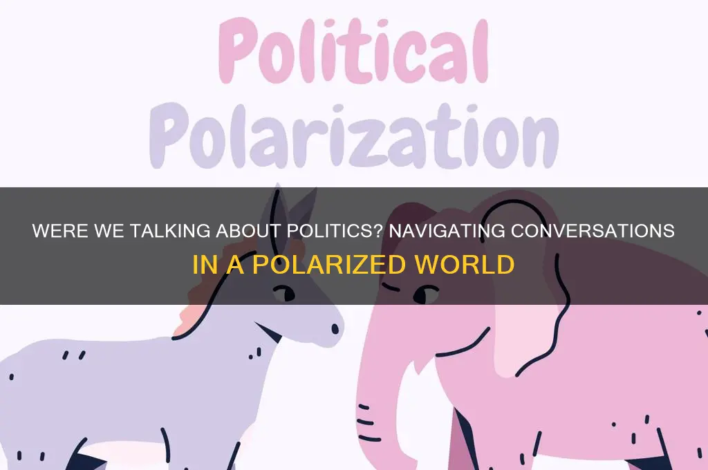 were we taling about politics