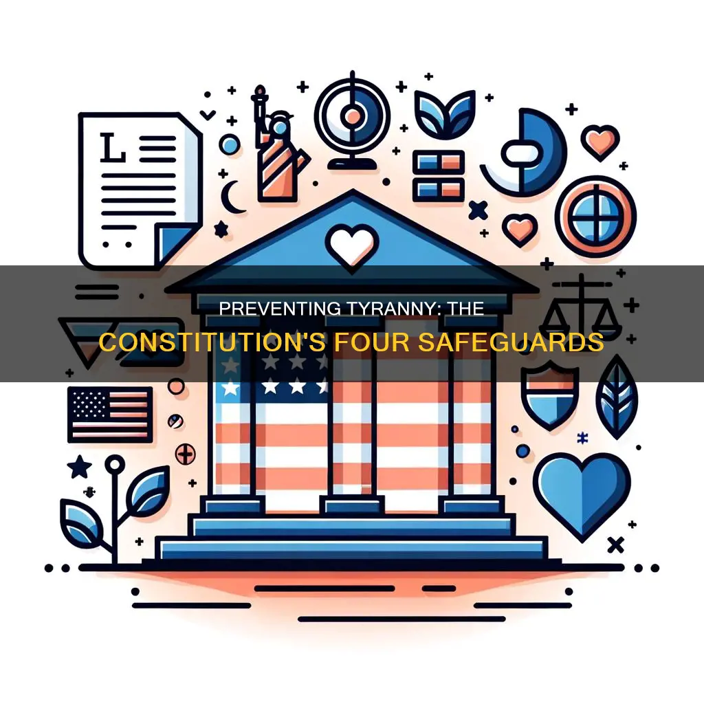 what 4 ways did the constitution defend against tyranny