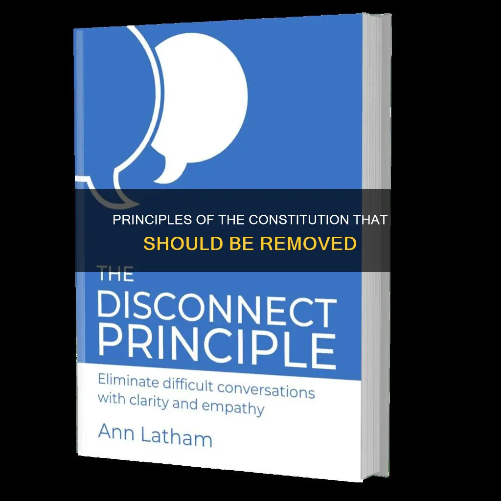 what 6 principles of the constitution could be eliminated