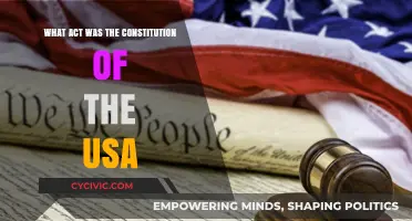 The US Constitution: A Founding Act