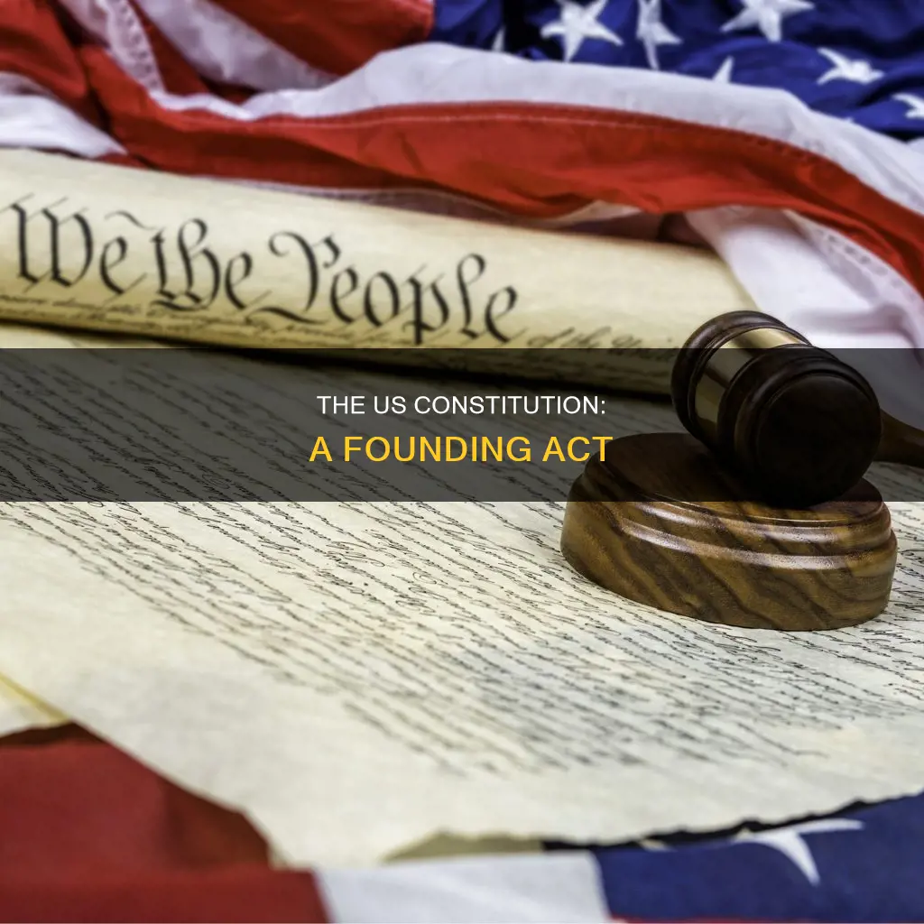 what act was the constitution of the usa