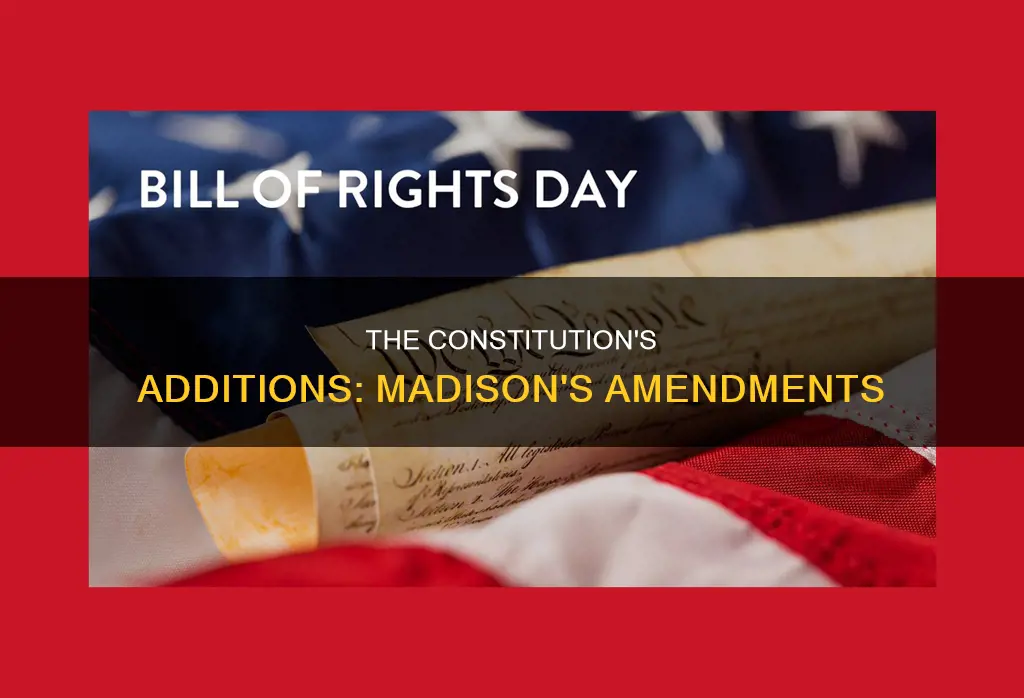 what addition to the constitution did james madison wrote