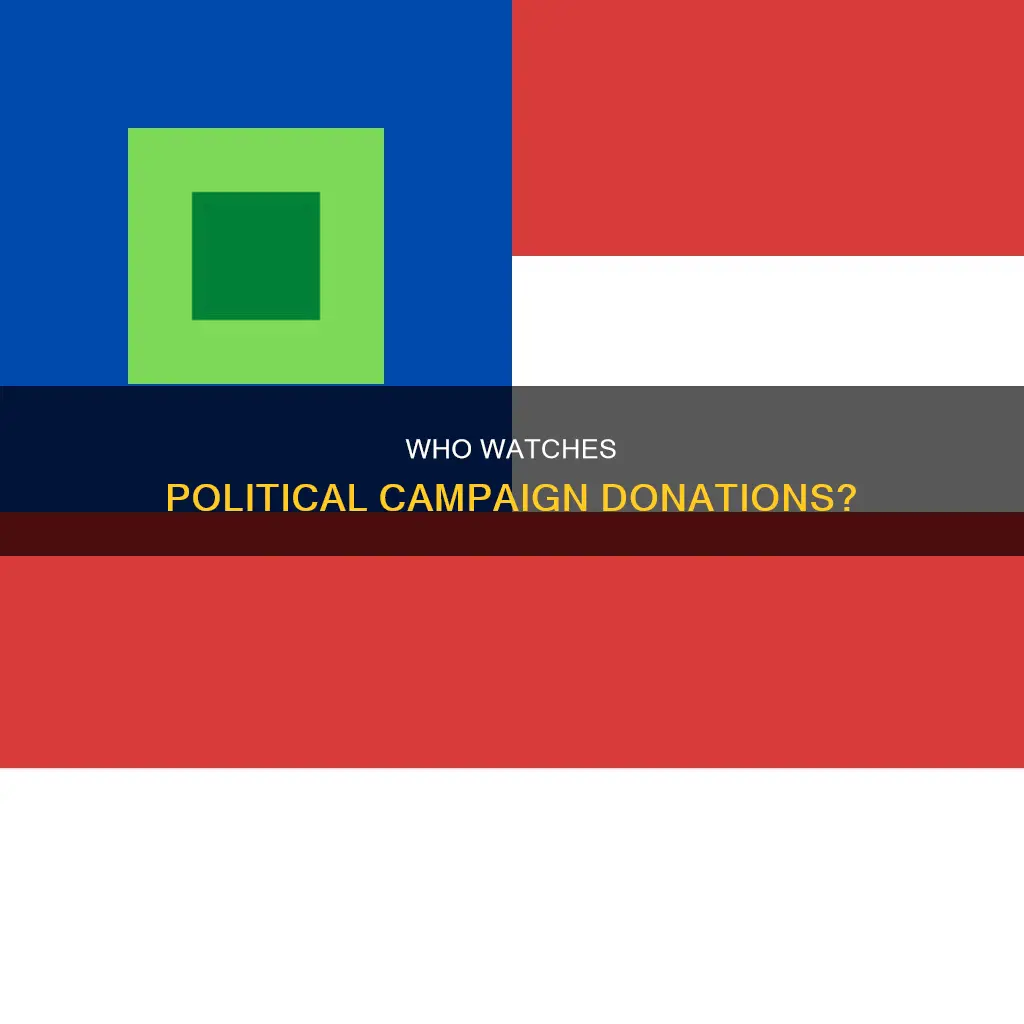 what agency monitors political campaign donations