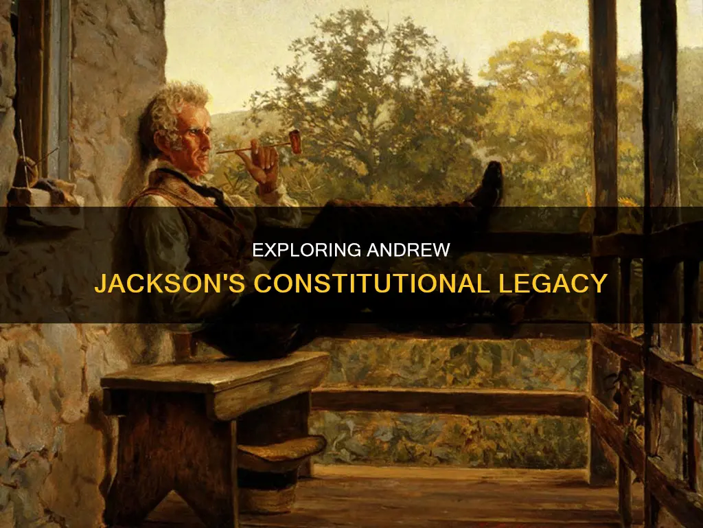 what all did andrew jackson support from the constitution