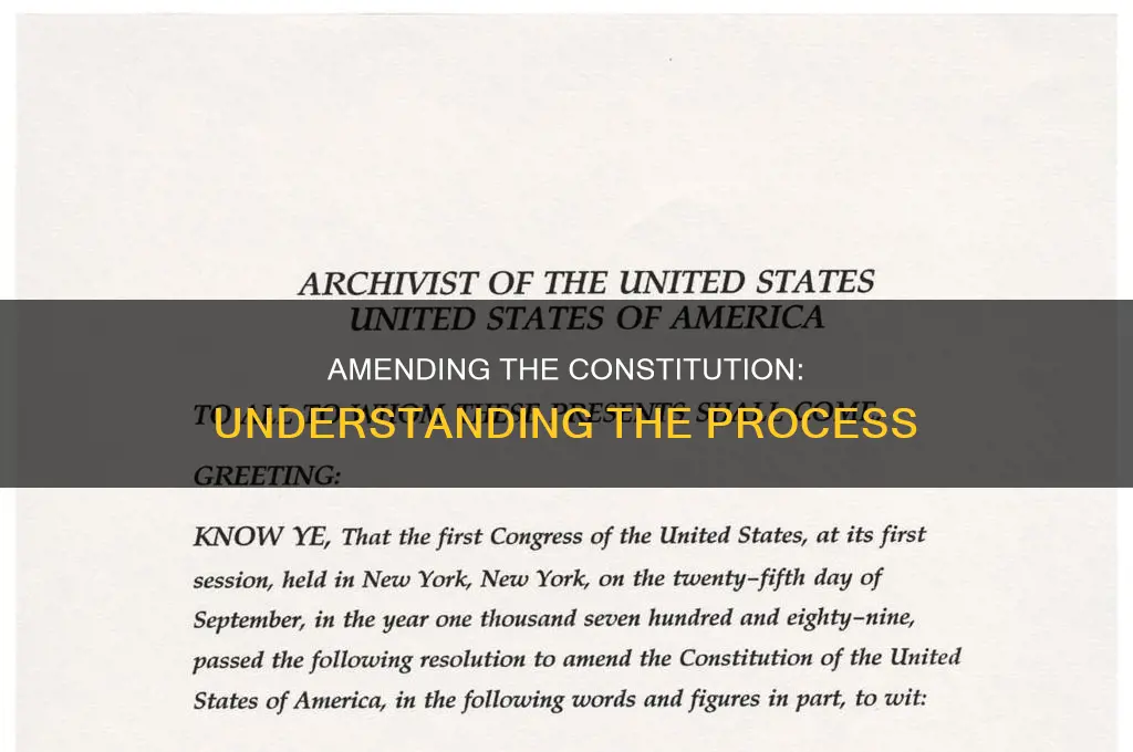 what allows constitutional amendment