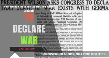 Congress's Power to Declare War: Constitutional Amendment Explained