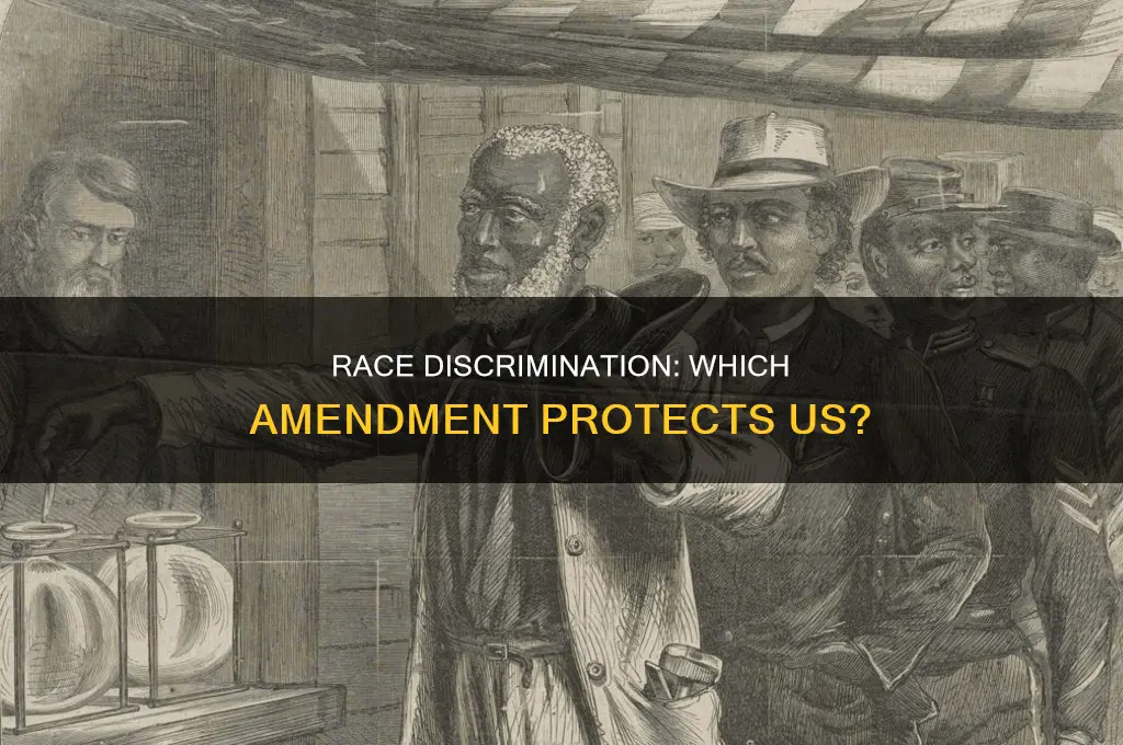 what amendment states race discriination in constitution