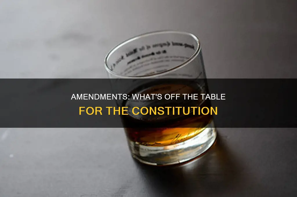 what amendments may not be added to the constitution