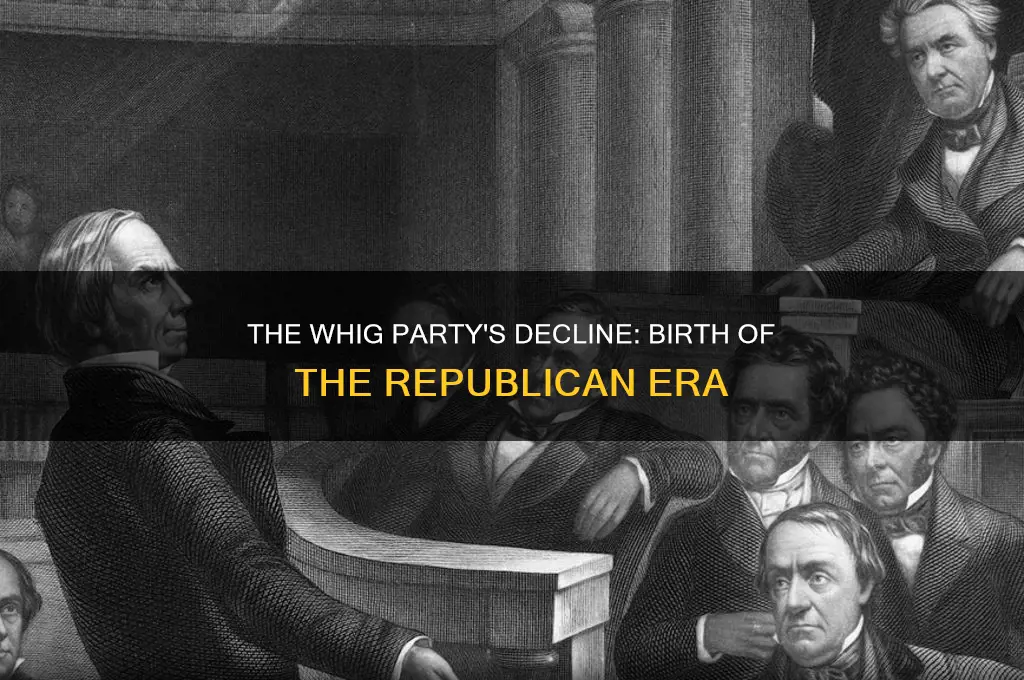 what american political party gave way to the republican party