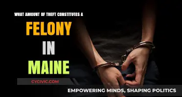 Theft Felony Threshold in Maine: Understanding the Law