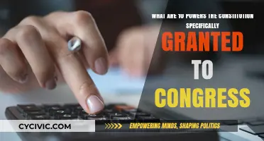 Congress Powers: 10 Key Abilities Granted by Constitution