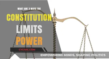 The Constitution: Limiting Power in Three Ways