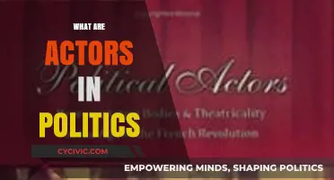 Actors in Politics: Understanding Their Roles and Influence