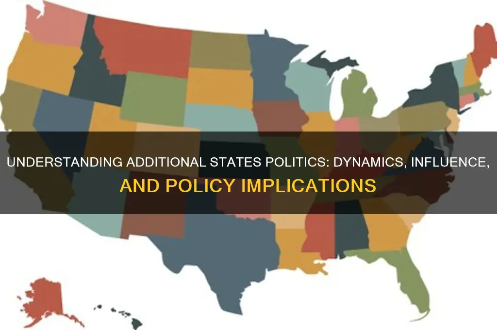 what are additional states politics